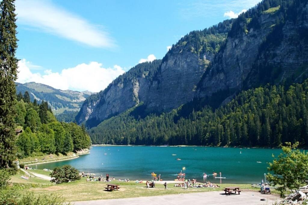 Le Relai S34 - Grand Et Lumineux Studio Avec Coin Montagne 4-6 Pers Avec Wifi, 50M Des Pistes, Grand Balcon Expose Sud, Draps Non Compris Saint-Jean-dʼAulps Екстериор снимка