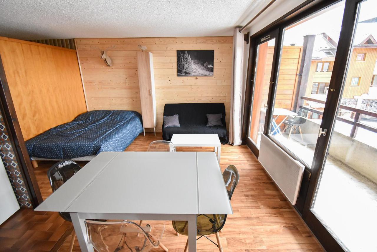 Le Relai S34 - Grand Et Lumineux Studio Avec Coin Montagne 4-6 Pers Avec Wifi, 50M Des Pistes, Grand Balcon Expose Sud, Draps Non Compris Saint-Jean-dʼAulps Екстериор снимка